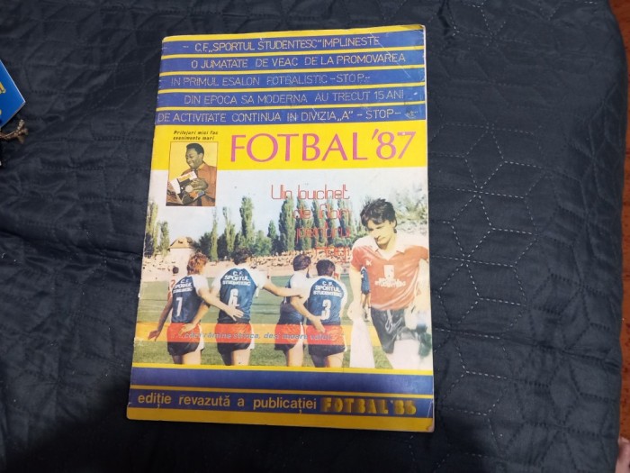 Revista Fotbal 1987