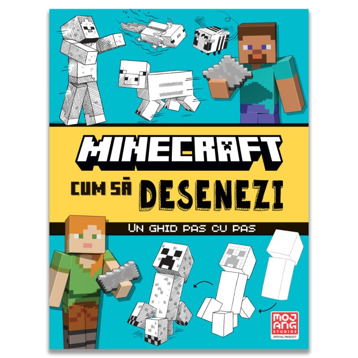 Minecraft. Cum Sa Desenezi, - Editura DPH