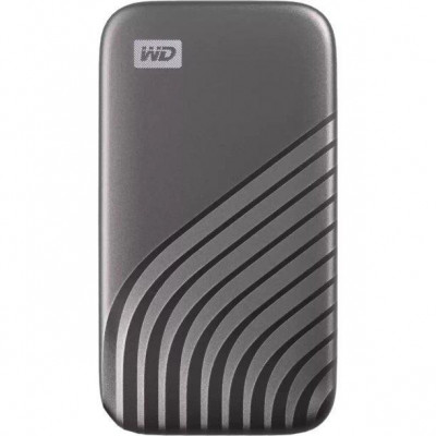 Wd ext ssd 4tb usb 3.2 my passport gray foto