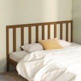 Gossi tablie de pat, maro miere, 206x4x100 cm, lemn masiv de pin
