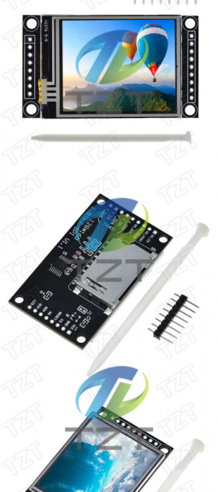 ecran lcd tft oled 1.8inch touch screen SPI ST7735S 128*160 arduino stm pic