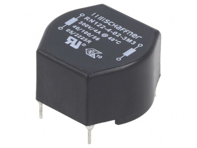 Inductor Bobinat THT 3.3mH 4A 25x15mm foto