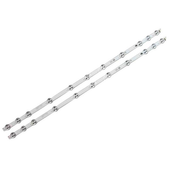 Set 2 barete led, Horizon, Finlux, Telefunken 32 inch, 2 cu 11 led-uri Calitate Premium , Banda Dubl