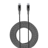 Cumpara ieftin Cablu Cellularline USB-C to USB-C 2.5M Textil Negru