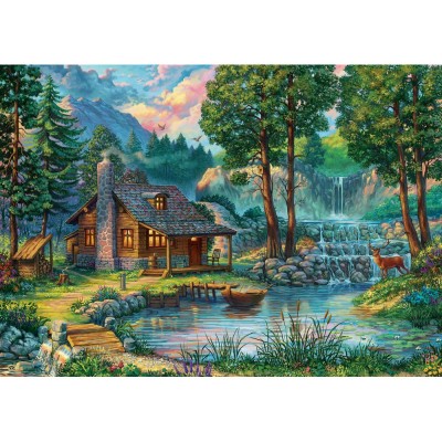 Puzzle 1000 piese - Fairytale House-Artworld foto