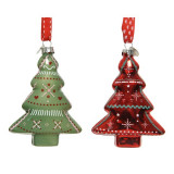 Cumpara ieftin Decoratiune pentru brad - Tree Glass Stars, Hearts - mai multe modele | Kaemingk