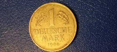 1 Deutsche Mark 1990 Germania foto