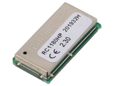 Modul RF UART 2,7-3,3VDC SMD 76,8kbps foto