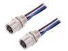 Conector M8 mamă IP67 4 pini, TE Connectivity