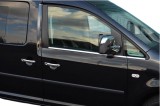 Manere Inox Volkswagen Caddy 2003-2014, 4 buc, Otel Inoxidabil, Aplicare Banda Dublu Adeziva, Design Personalizat