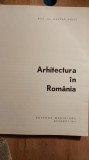 Cumpara ieftin Arhitectura in romania,g gusti. / 0302