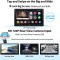DVD player auto wireless Android, Bluetooth dublu, [9 inchi]