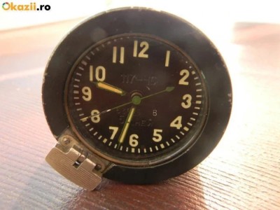 CEAS MECANIC MILITAR , DE BORD ,RUSESC WW , PENTRU TANC, MODEL CEAS CS117 foto