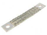 Trese bandă de &icirc;mpăm&acirc;ntare 120mm2 &Oslash;1: 17mm &Oslash;2: 17mm L: 200mm