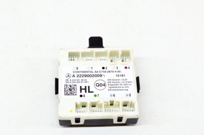 Modul de control ușă st&amp;acirc;nga spate MERCEDES-BENZ C T-Model S205 2015 OEM: A2229015803,A2229028708,A2229002009,A2-C745-2870-4-00 12068911 foto