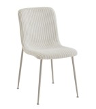 Cumpara ieftin Set 4 scaune otel textil bej Rinas 44x56x81 cm