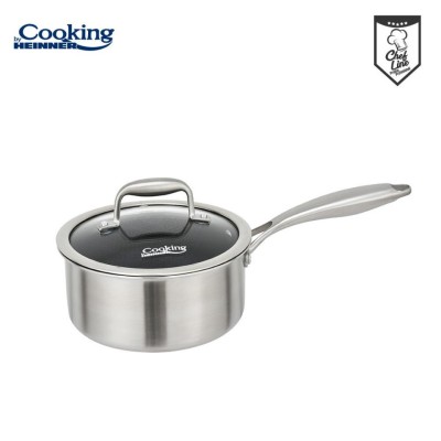 CASEROLA INOX+CAP 16x8.5CM1.6L TITANIUM3 foto