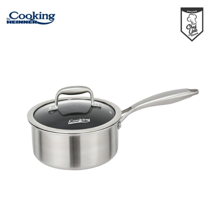 CASEROLA INOX+CAP 16x8.5CM1.6L TITANIUM3