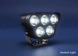 Proiector LED Xentech Light 52W, 4 inch Spot, 12-24V, Lampa Lucru Auto Moto SUV Off-road, Carcasa Aluminiu