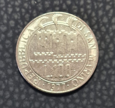 San Marino 100 lire 1977 foto