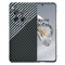 Husa pentru OnePlus 12, Techsuit, Carbonite FiberShell, Neagra Gri