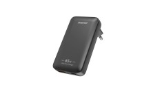 &Icirc;ncărcător de perete ultra-subțire pentru călătorii Dudao GaN A65Q 65W USB-A / USB-C PD EU / US - Negru