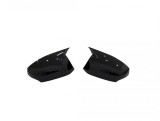 Capace Oglinzi Batman Negru Lucios Renault Fluence 2009-2016 - Set 2 Bucati, ABS