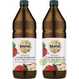 Pachet Otet din Cidru de Mere Nefiltrat Ecologic/Bio 750ml+750ml