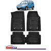 Covorase Auto TeamCar&reg; Tip Tavita Compatibile Citroen Berlingo I (1996-2008) Negru Material Rezistent, Cauciuc