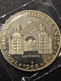 P10 Austria 25 schillings 1968/argint /proof/Belvedere/din foto