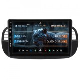 Navigatie Fiat 500 (2007-2014), Android 12, E-Octacore 2GB RAM + 32GB ROM, 9 Inch - AD-BGE9002+AD-BGRKIT362V3