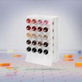 Stand Tusuri Tatuaj &amp; PMU - Organizator Pigmenti Profesional, 20 Sticle 10/15ml, 13x22x6.5cm