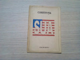 CONSTITUTIA STATELOR UNITE ALE AMERICII - United States Information, 23 p.