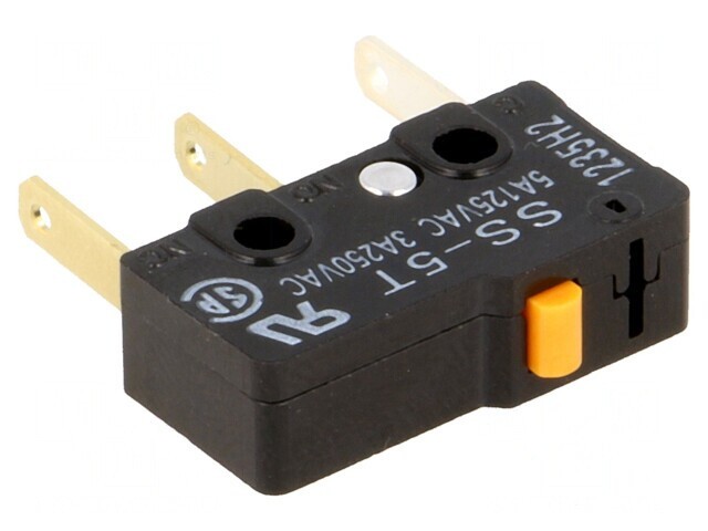 Micro&icirc;ntrerupător SNAP ACTION 5A 125VAC SPDT
