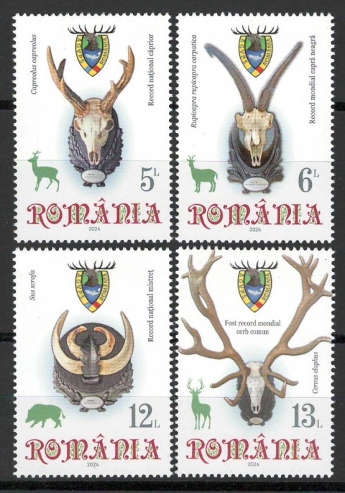 Romania 2024 LP 2474 Trofee de vanatoare