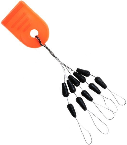 Stopere Jaxon Cauciuc, Black, 10buc/pac