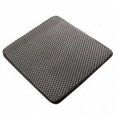 Covor pentru colectarea granulelor de nisip, pentru pisici, grafit, 40x50 cm GartenVIP DiyLine foto