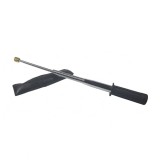 Cumpara ieftin Baston Telescopic Autoaparare Ideallstore, Otel, Argintiu, Maner Cauciuc, 47cm + Husa Curea