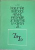 INDRUMARI METODICE PRIVIND PREDAREA LIMBII LATINE LA CLASA A VIII-A-D. POP-242030
