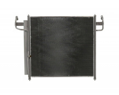 Condensator climatizare Infiniti QX56, 12.2003-12.2009, motor 5.6 V8, 227 kw benzina, cutie automata, full aluminiu brazat, 605 (565)x540x16 mm, cu u foto
