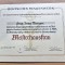 G136-Diploma 1943 Femeia Gospodina germana-In slujba familiei si a poporului.