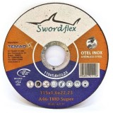 Cumpara ieftin Disc de taiere SWORDFLEX A 46 TMD SUPER, plat, pentru otel, inox, 115mmx1,6mm