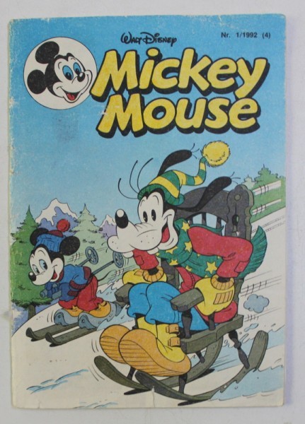 MICKEY MOUSE , NR. 1 / 1992 (4) MICKEY MOUSE , NR. 1 / 1992 (4)