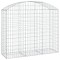 Cos gabion arcuit, 150x50x120/140 cm, fier galvanizat
