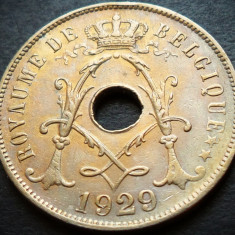 Moneda istorica 25 CENTIMES - BELGIA, anul 1929 *cod 3232 = BELGIQUE