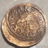 Polonia Lituania 1 schilling / Szelag (1649-68) ce eroare batut dublu di ambele părți Ioan Cazimir, Europa