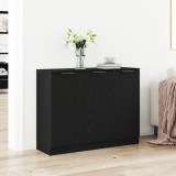 VidaXL Dulap, stejar negru, 90,5x30x70 cm, lemn prelucrat