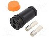 Conector circular, mama, 2 pini, BULGIN - PXP9011/02/S/1