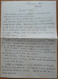 Scrisoare S. Luchian catre Cecilia Vasilescu, transcrisa olograf de Laura Cocea