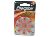 Baterie zinc-aer 1,4V AC13 280mAh set 8 bucăți, Energizer